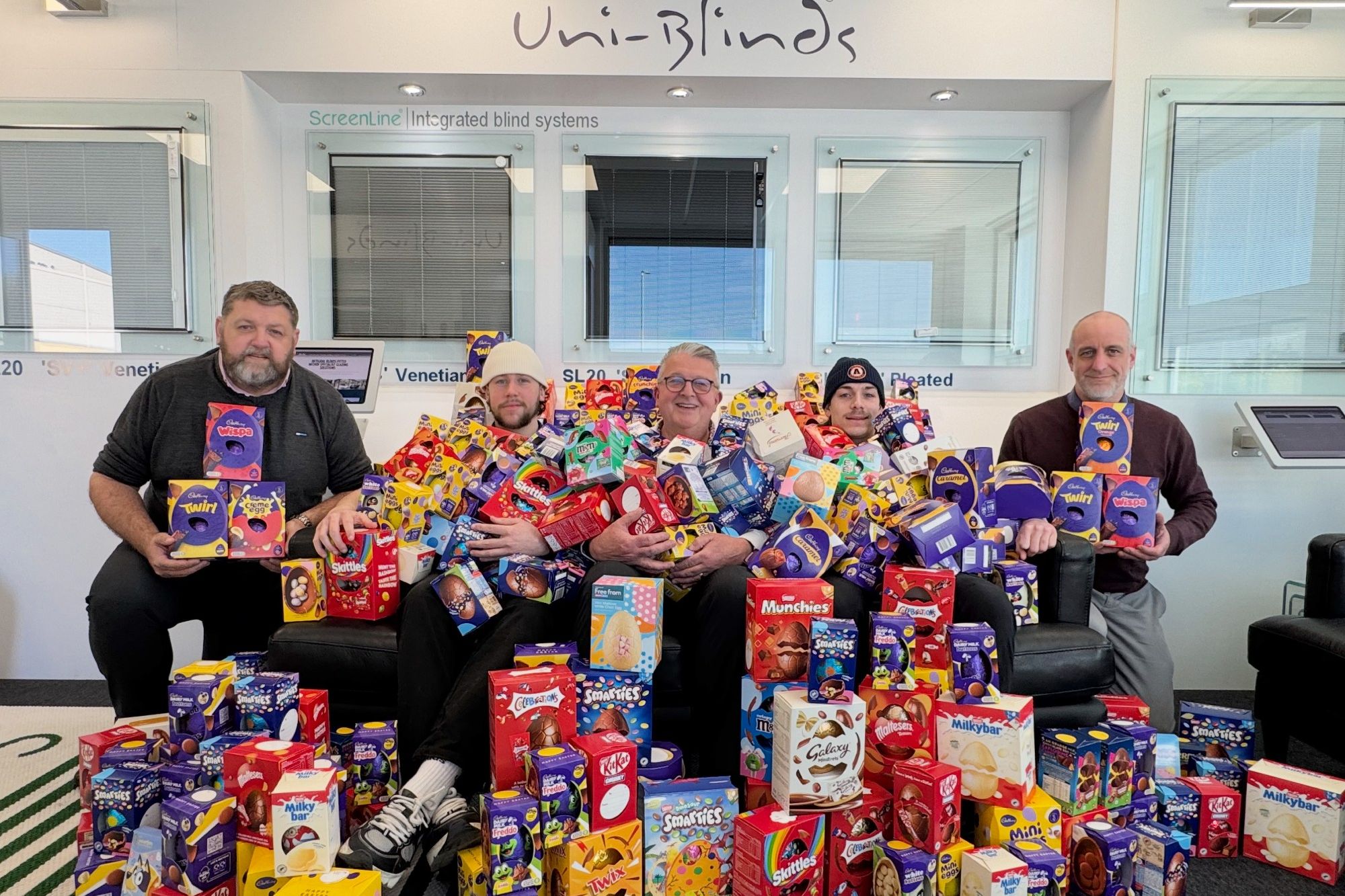 Morley Glass supports Yorkshire Children’s Charity’s Easter Egg Campaign